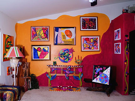 Great Room, view 1 - interior by Judy O'Toole-Freel