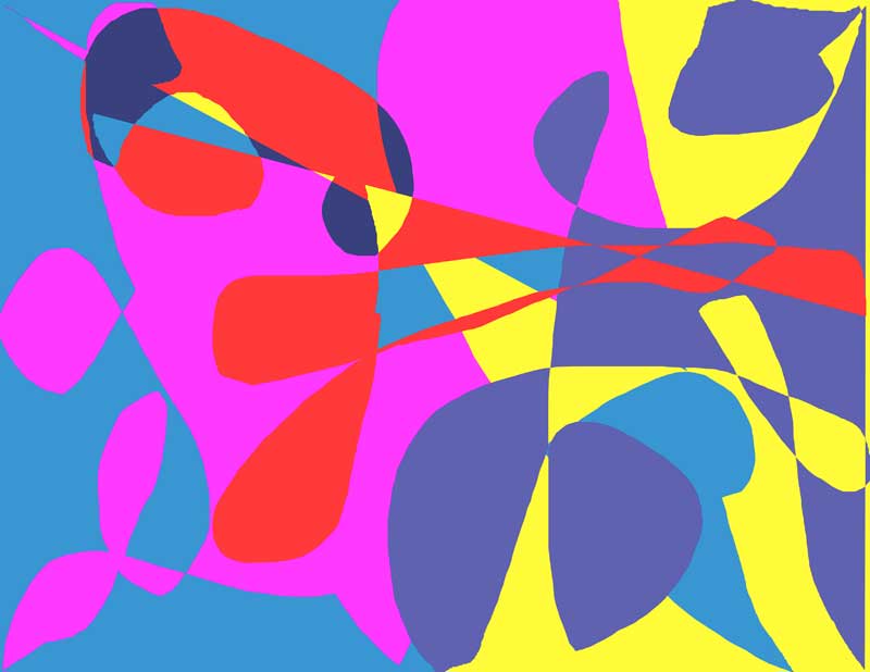 Jazz Talk 5, digital painting