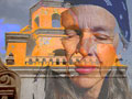 Mission and Judy - color photograph